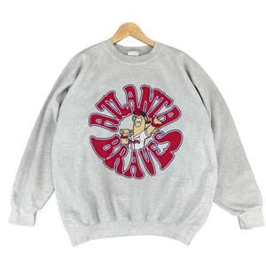 Atlanta Braves Blooper Mascot Cartoon Atlanta Sweatshirt
